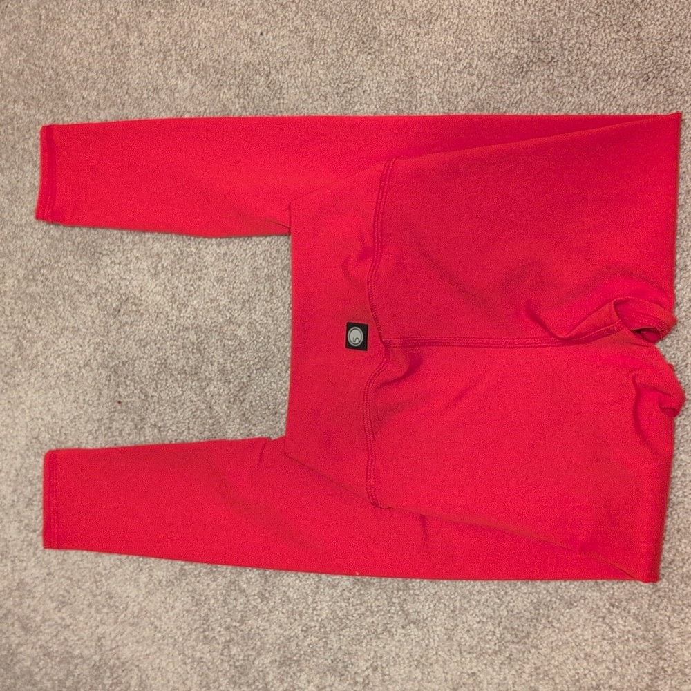 Five Red Dance Leggings - Picture 3 of 6
